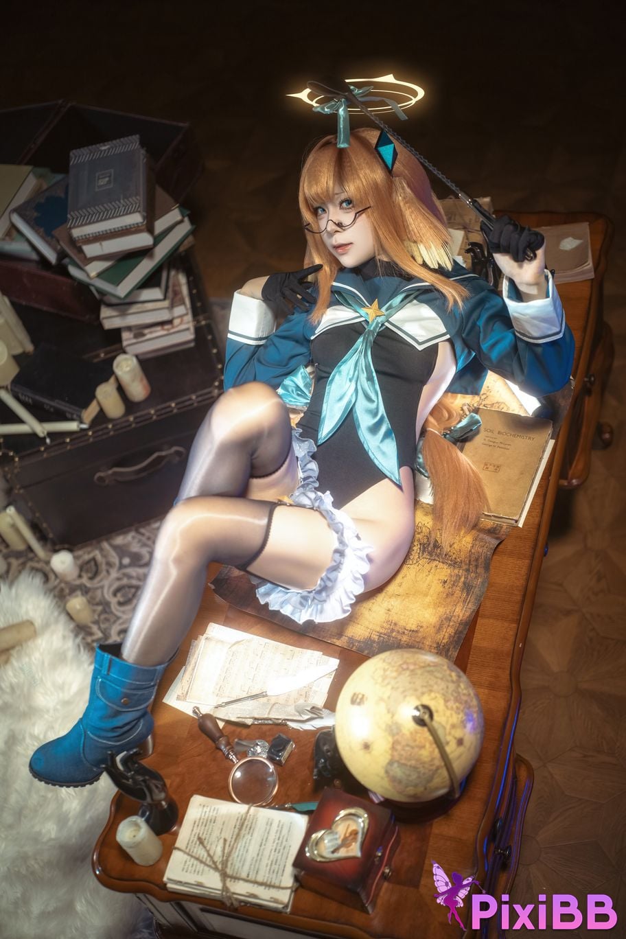 Cosplayer vector fish Azure Files Shimiko PixiBB.COM 045