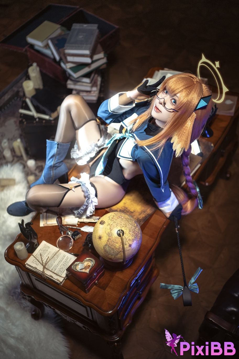 Cosplayer vector fish Azure Files Shimiko PixiBB.COM 050