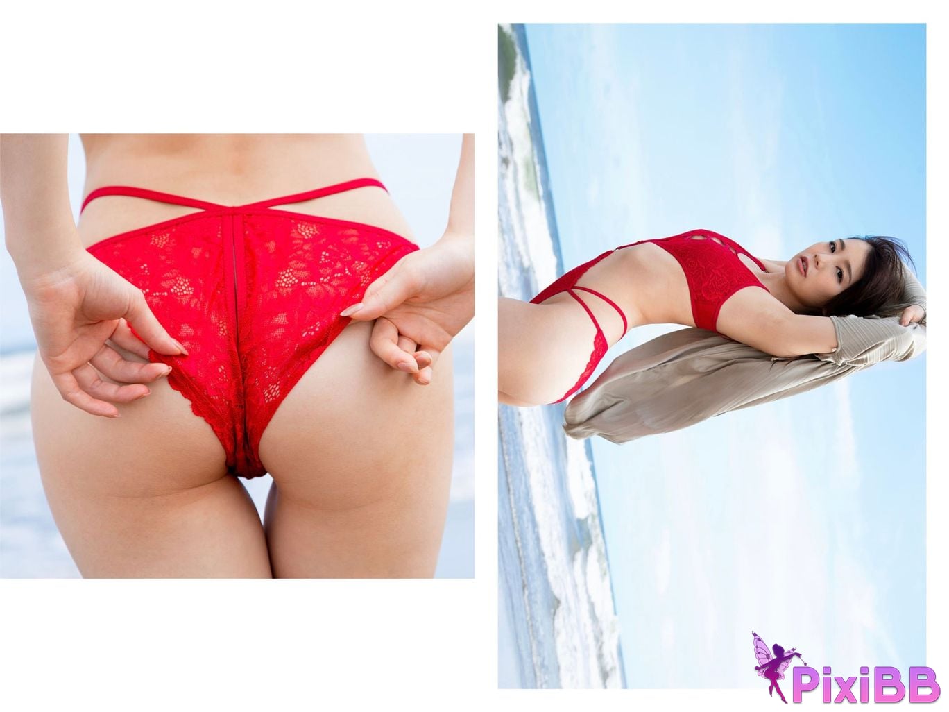 Japanese Idol Suzumura Airi back Overflowing adult eros PixiBB.COM 047