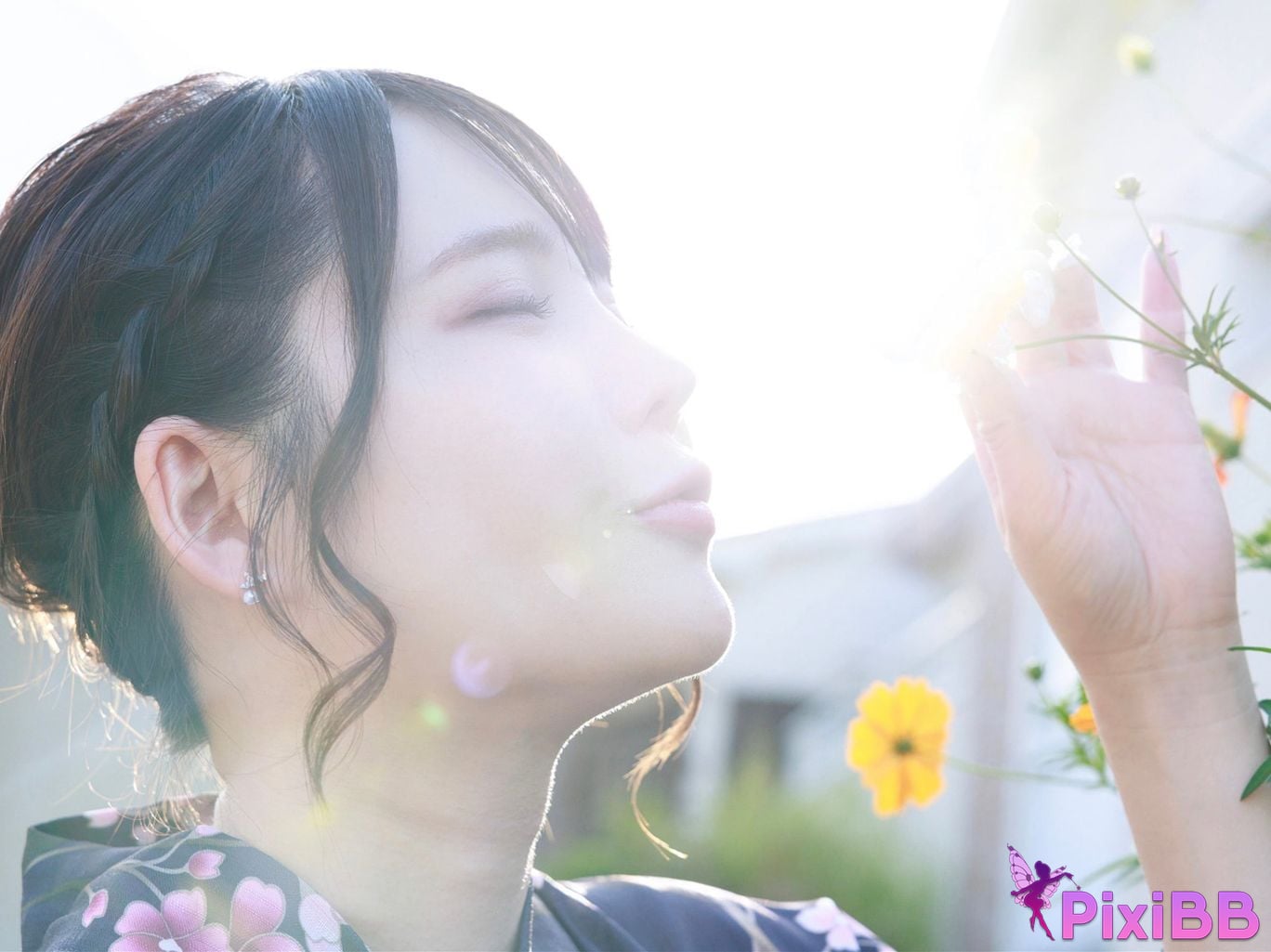 Japanese Idol Misa Momoshiro Peach White weekly true story WJ Girls digital photo book Colorful Yukata edition PixiBB.COM 006