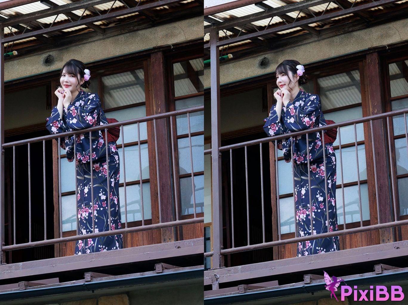 Japanese Idol Misa Momoshiro Peach White weekly true story WJ Girls digital photo book Colorful Yukata edition PixiBB.COM 007