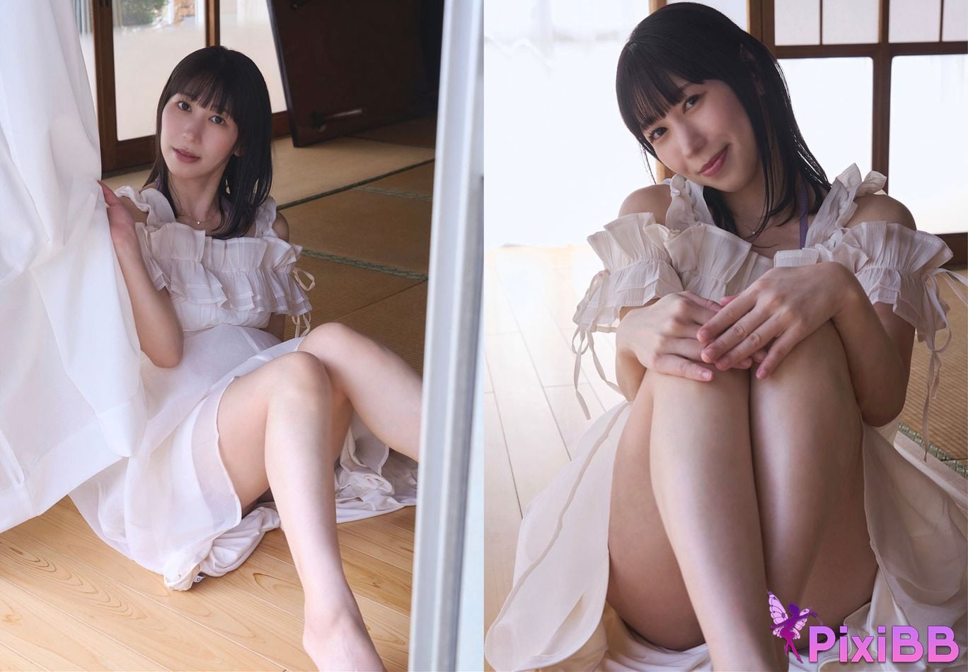 Japanese Idol Maya Uno weekly true story WJ Girls digital photo book invitation of soft skin inside PixiBB.COM 012