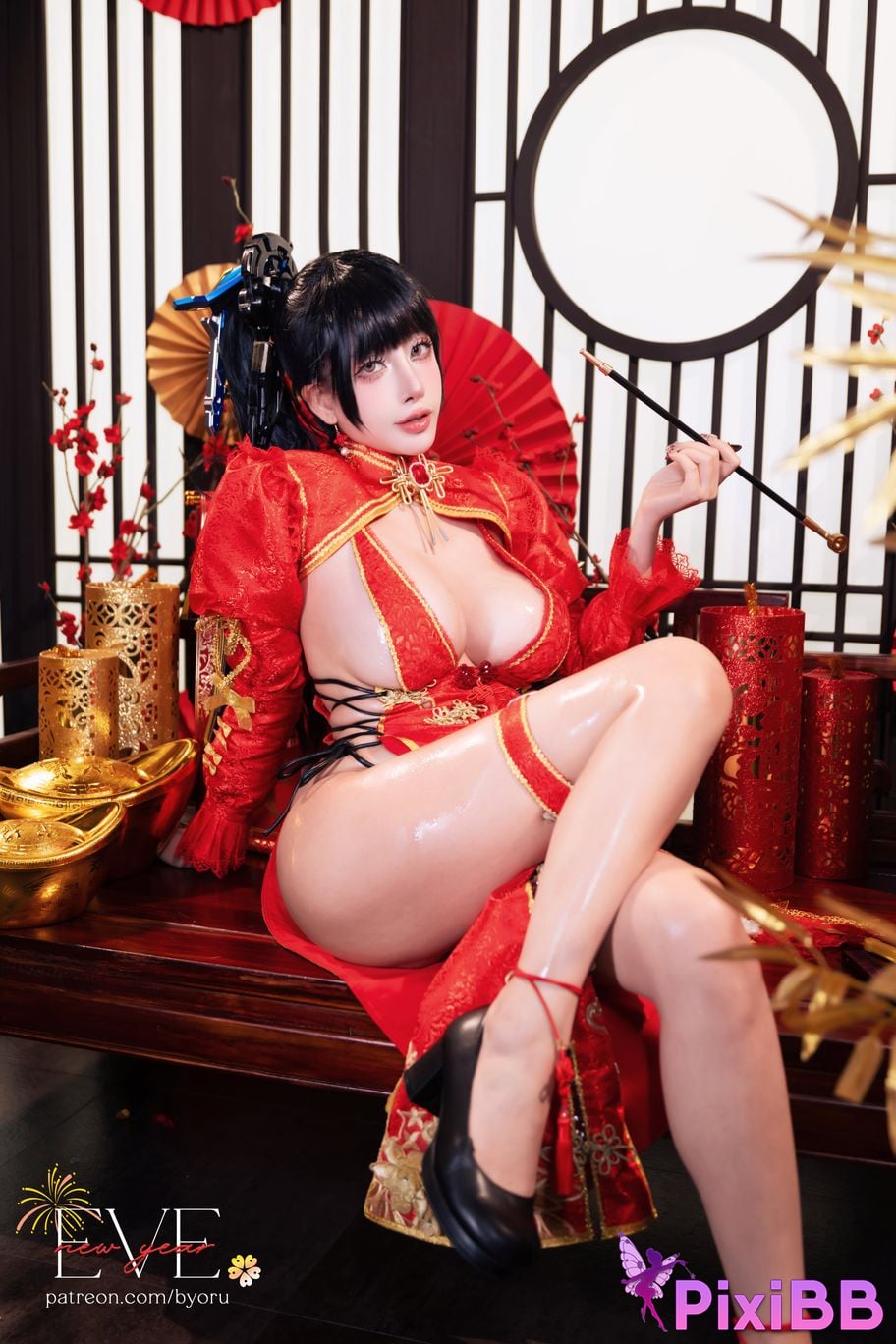 Byoru Eve New Year Qipao (Stellar Blade) PixiBB.COM 22