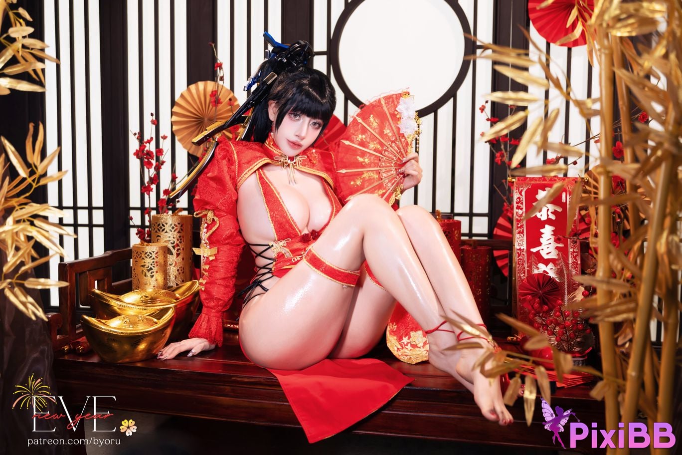 Byoru Eve New Year Qipao (Stellar Blade) PixiBB.COM 33