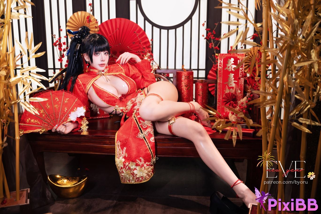 Byoru Eve New Year Qipao (Stellar Blade) PixiBB.COM 4