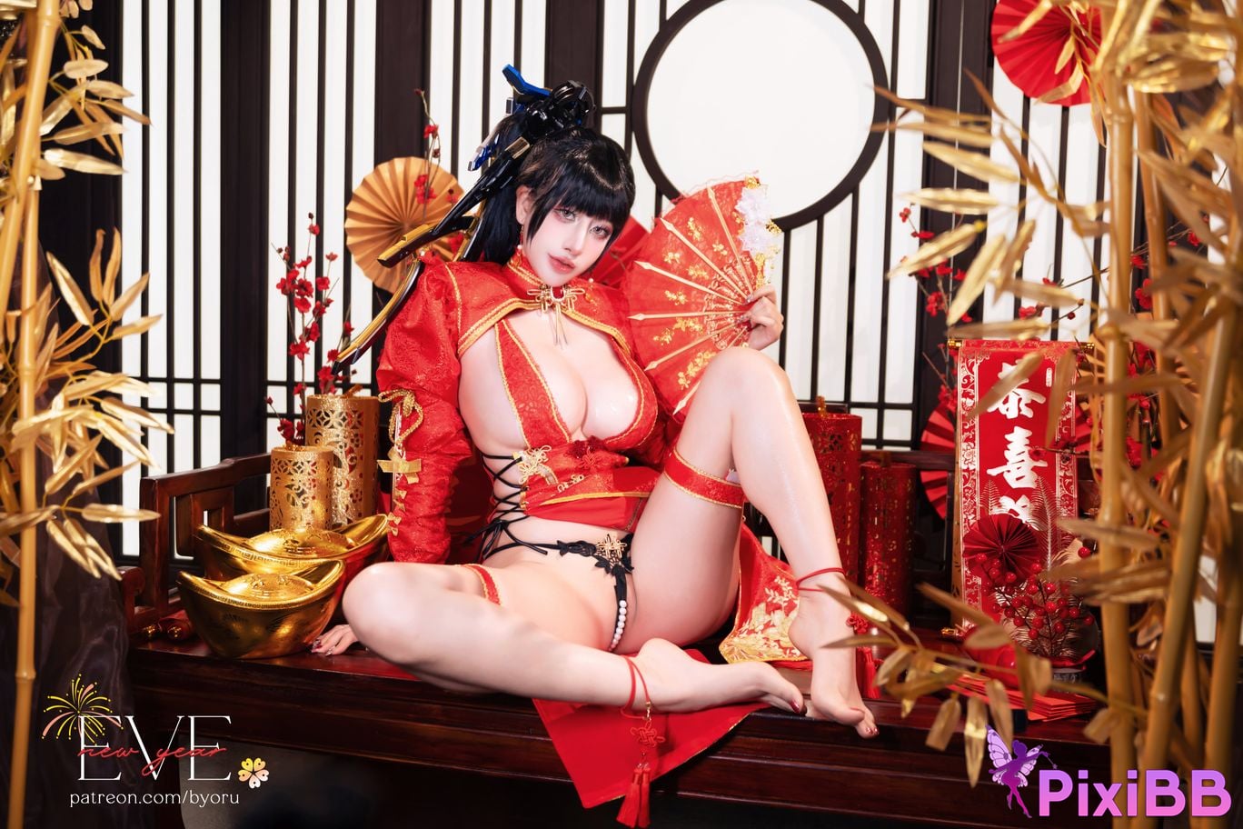 Byoru Eve New Year Qipao (Stellar Blade) PixiBB.COM 44