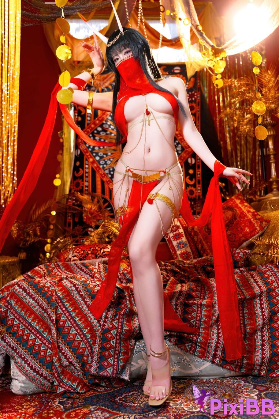 Cosplayer Yuno Shimizu azur lane Noshiro Maiko PixiBB.COM 003