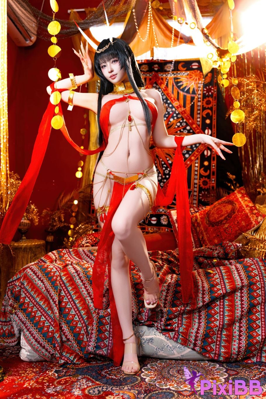 Cosplayer Yuno Shimizu azur lane Noshiro Maiko PixiBB.COM 005