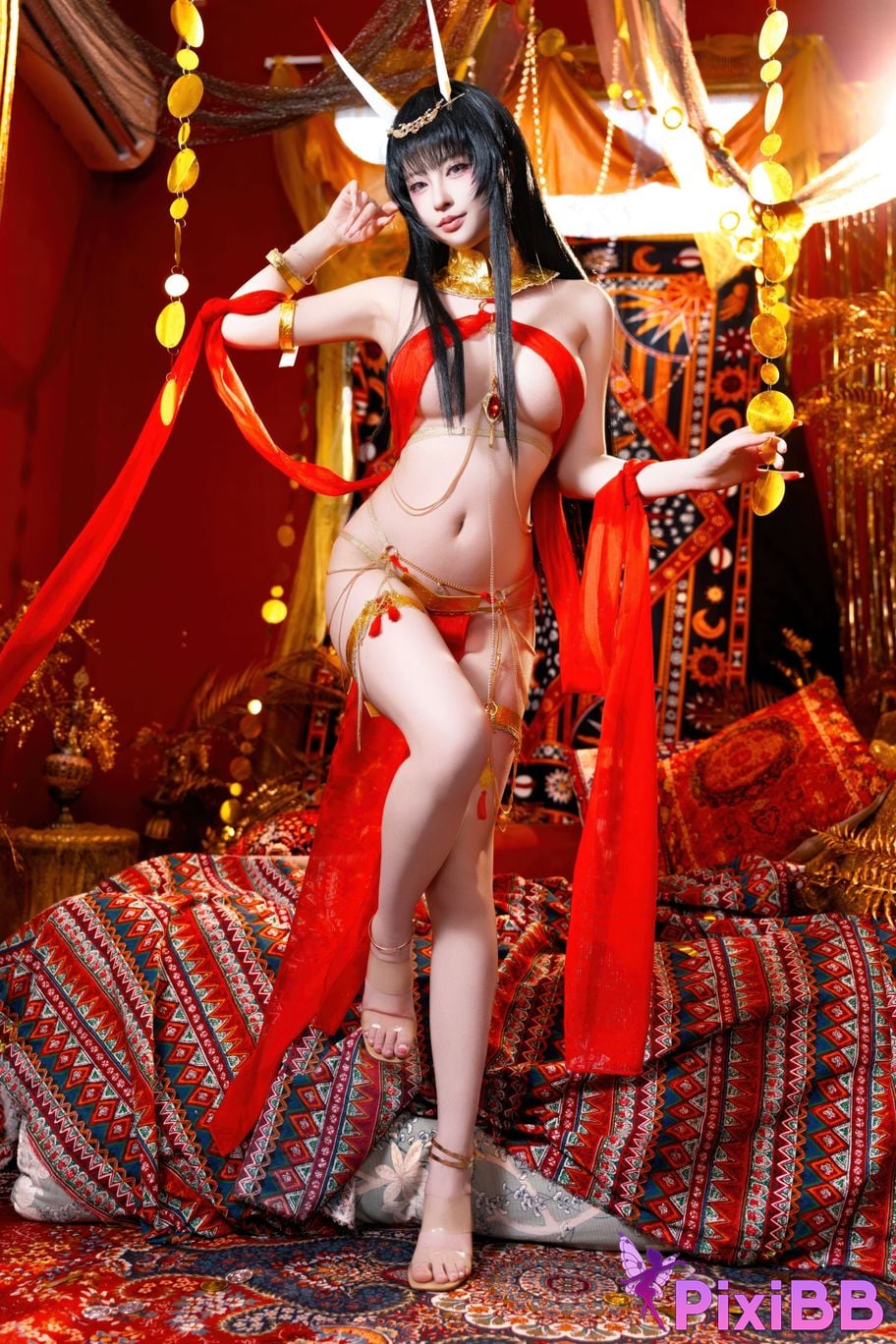 Cosplayer Yuno Shimizu azur lane Noshiro Maiko PixiBB.COM 006