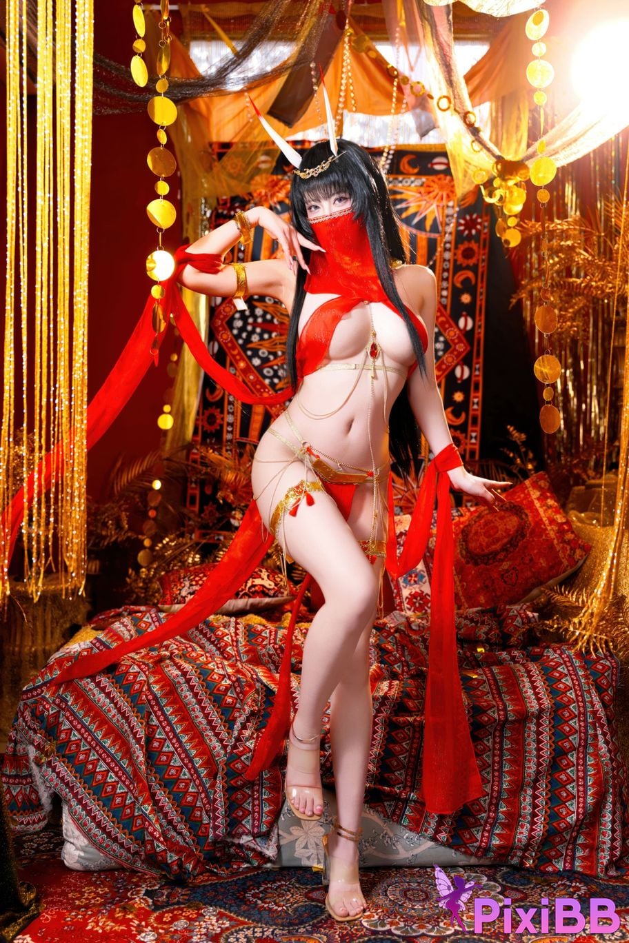 Cosplayer Yuno Shimizu azur lane Noshiro Maiko PixiBB.COM 023