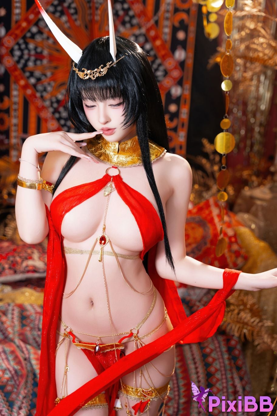 Cosplayer Yuno Shimizu azur lane Noshiro Maiko PixiBB.COM 024