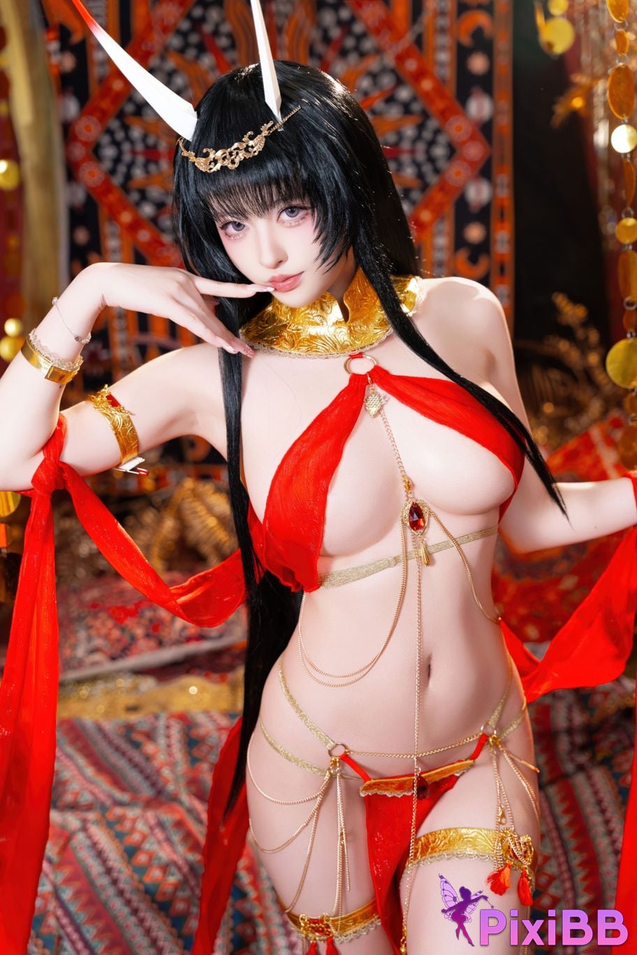 Cosplayer Yuno Shimizu azur lane Noshiro Maiko PixiBB.COM 025