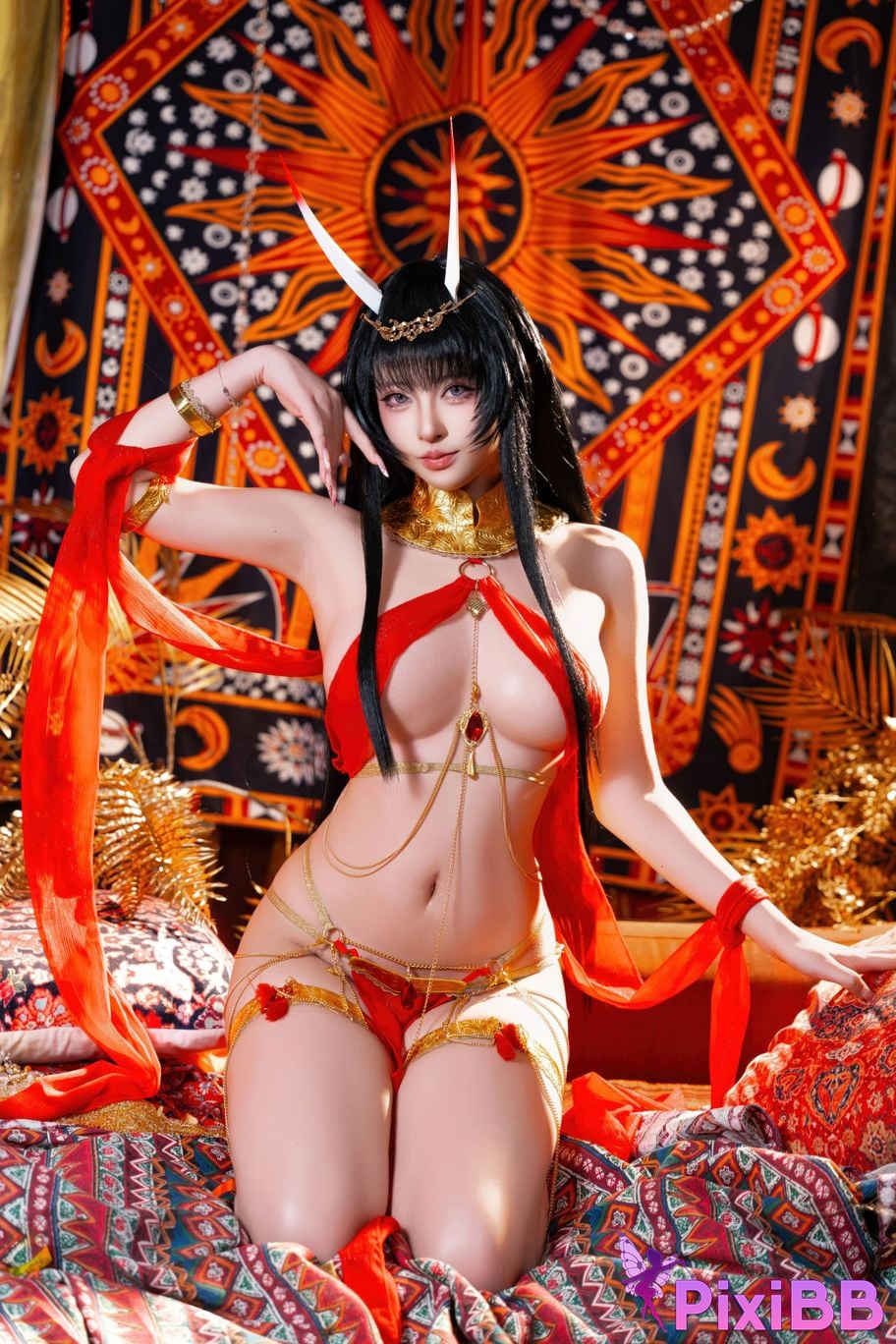 Cosplayer Yuno Shimizu azur lane Noshiro Maiko PixiBB.COM 036