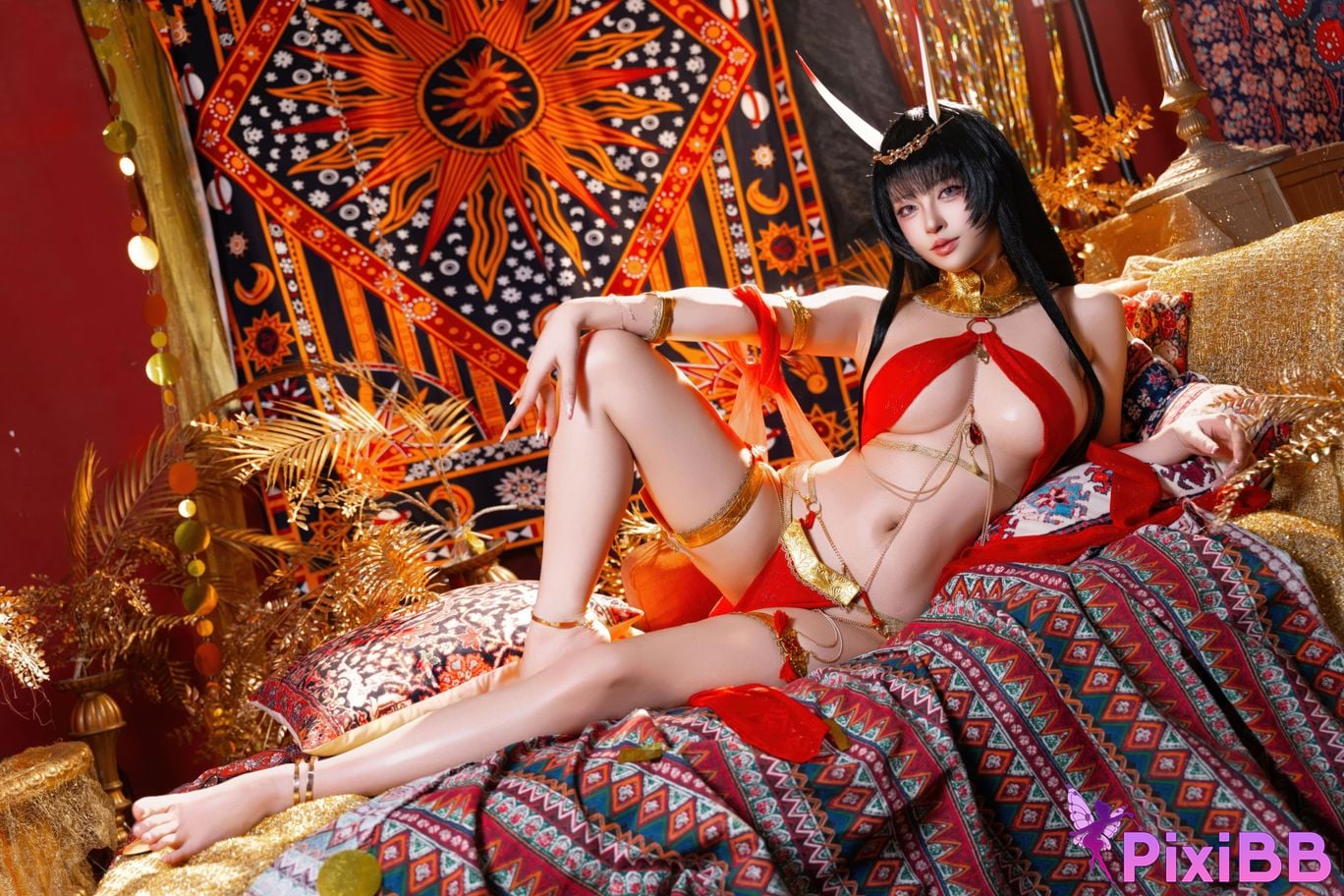 Cosplayer Yuno Shimizu azur lane Noshiro Maiko PixiBB.COM 042