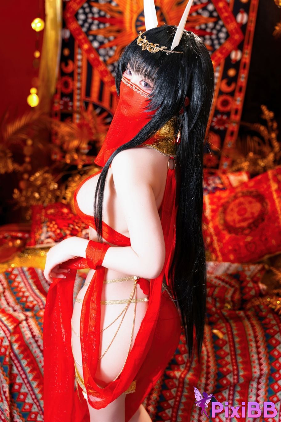 Cosplayer Yuno Shimizu azur lane Noshiro Maiko PixiBB.COM 045