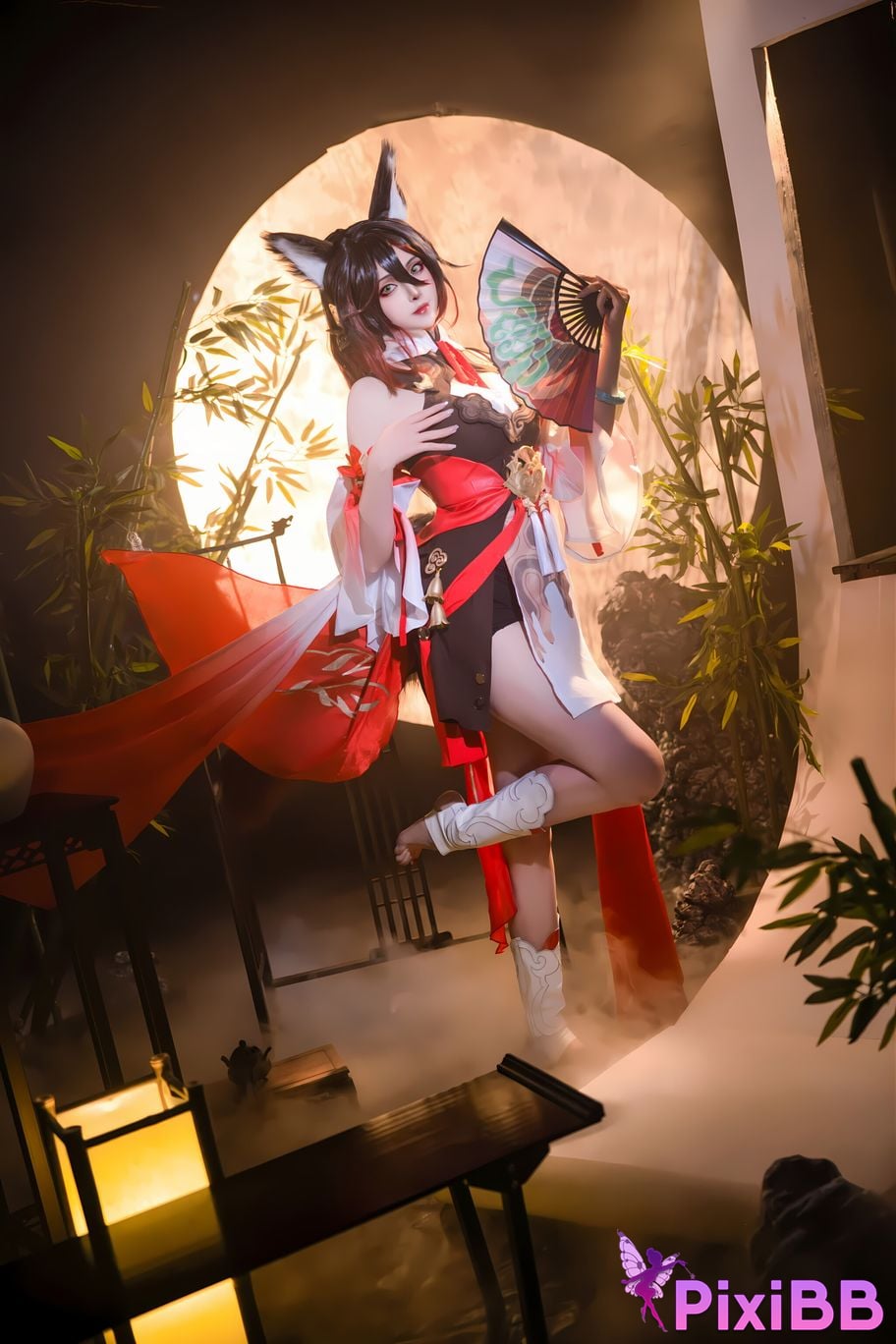 Cosplay Natsuko Xiaxiazi Tingyun PixiBB.COM 001