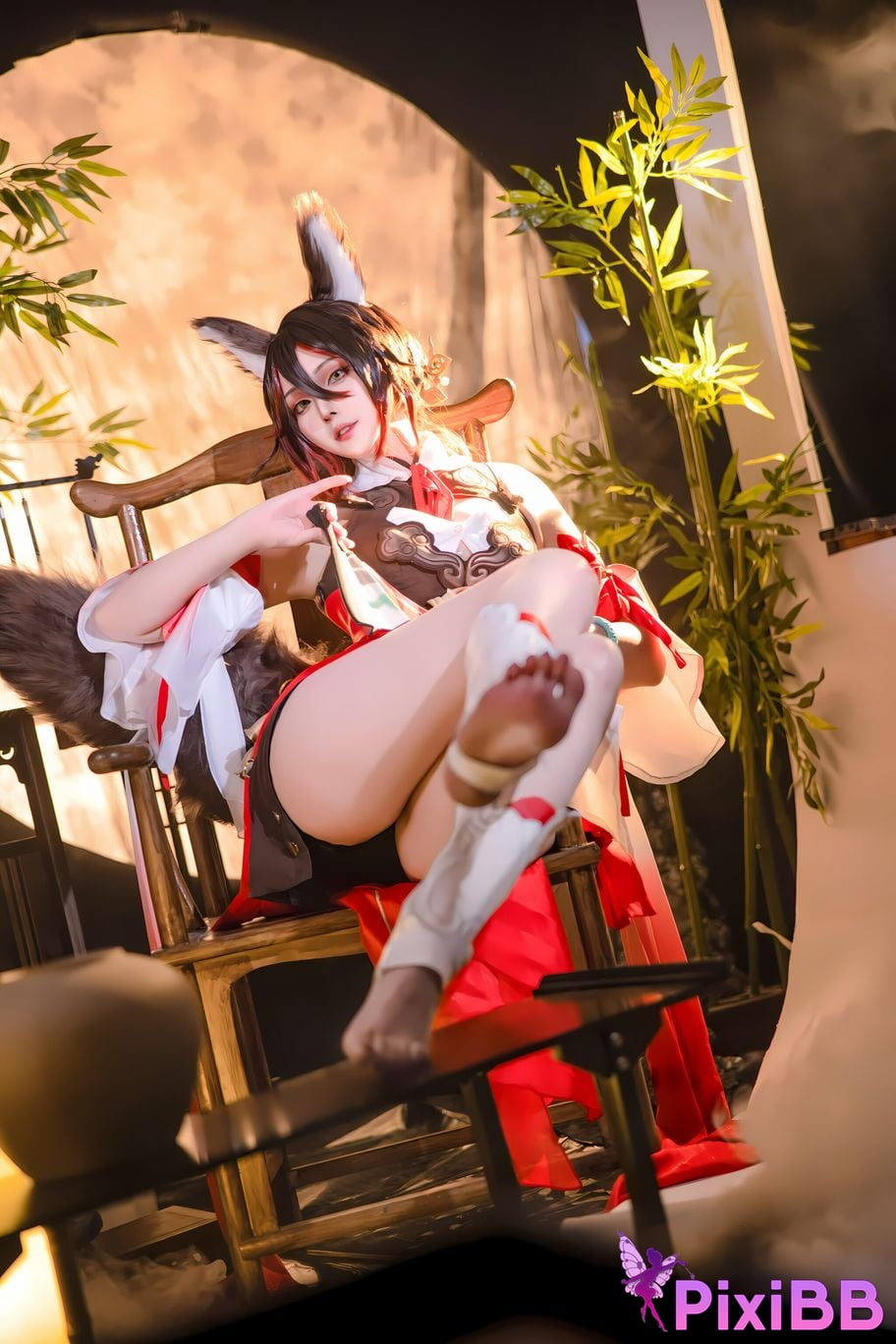 Cosplay Natsuko Xiaxiazi Tingyun PixiBB.COM 036