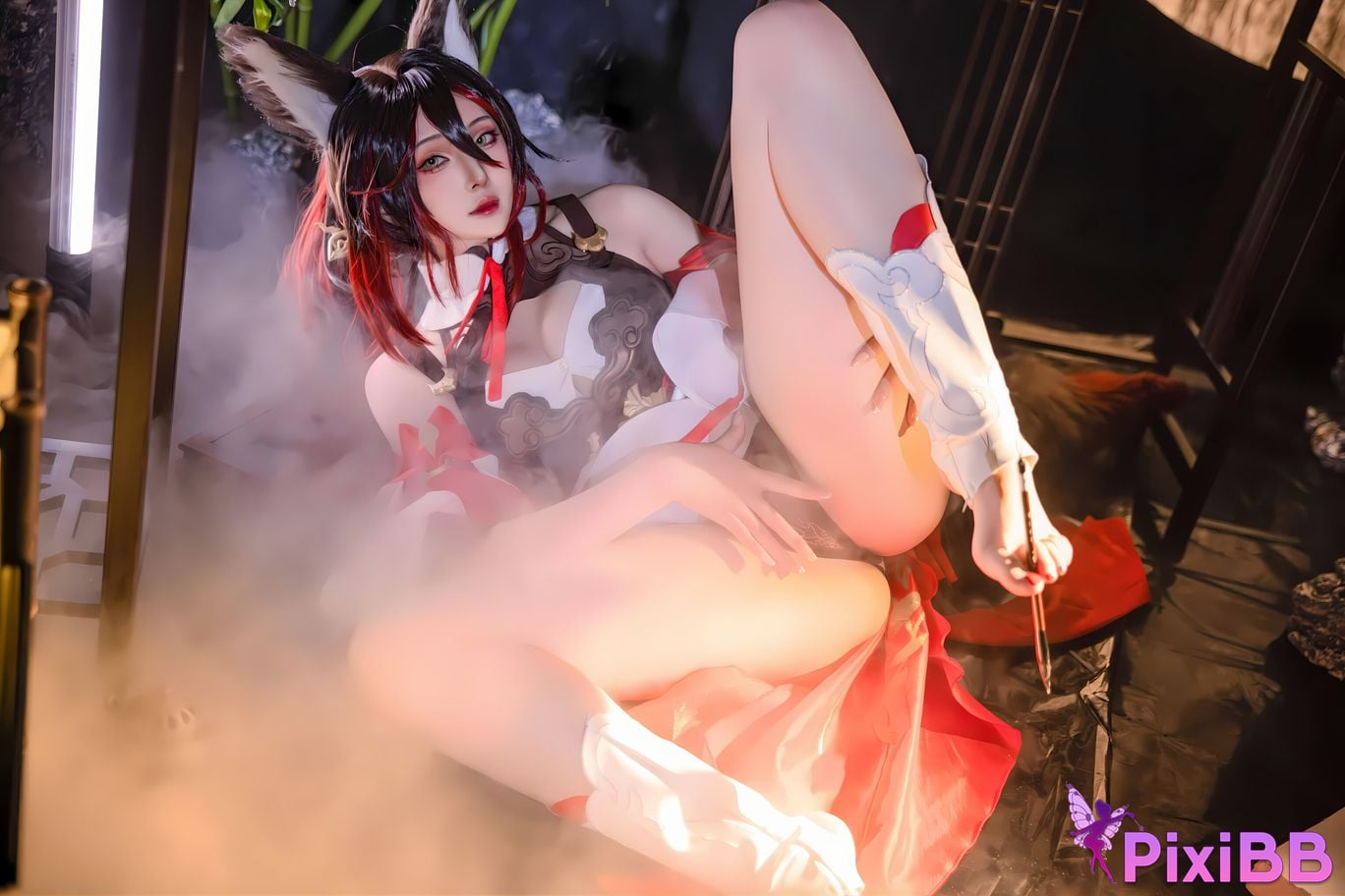 Cosplay Natsuko Xiaxiazi Tingyun PixiBB.COM 040