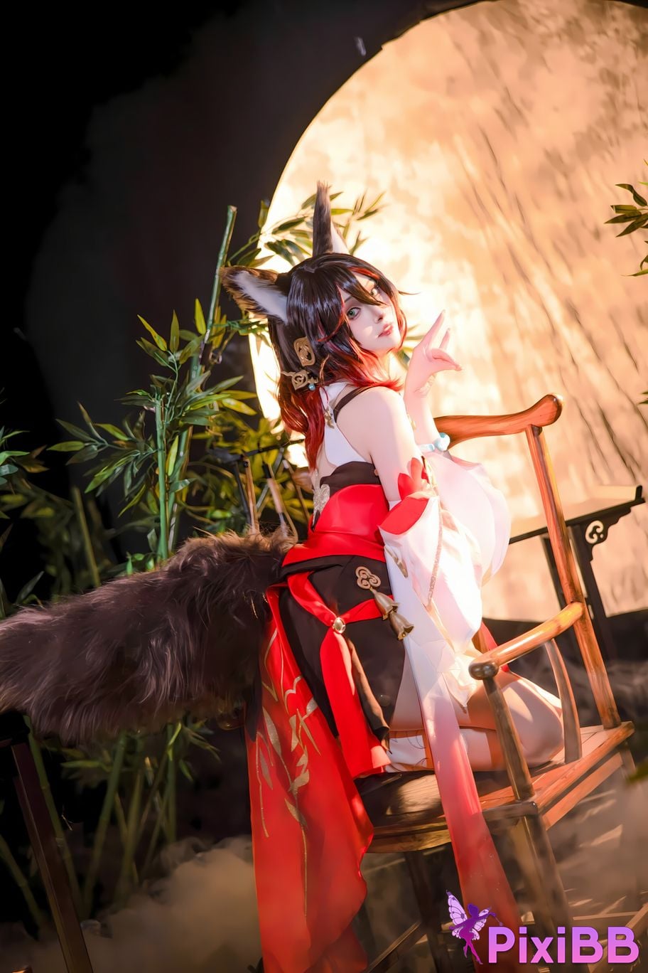 Cosplay Natsuko Xiaxiazi Tingyun PixiBB.COM 052