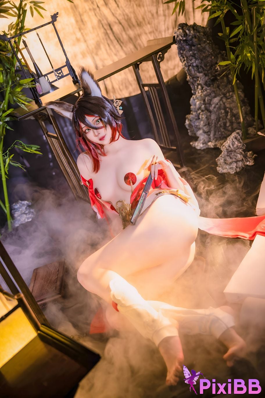 Cosplay Natsuko Xiaxiazi Tingyun PixiBB.COM 056