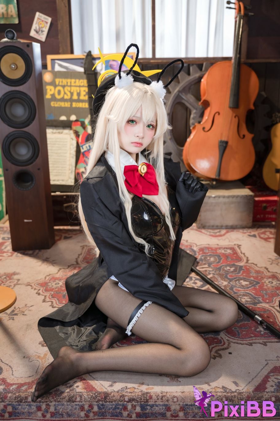 Cosplay Jiuqi Meow Smiling Bunny Girl PixiBB.COM 002