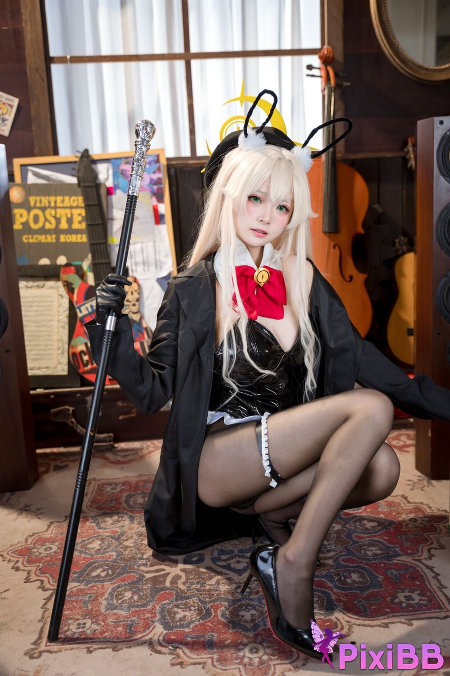 Cosplay Jiuqi Meow Smiling Bunny Girl PixiBB.COM 003