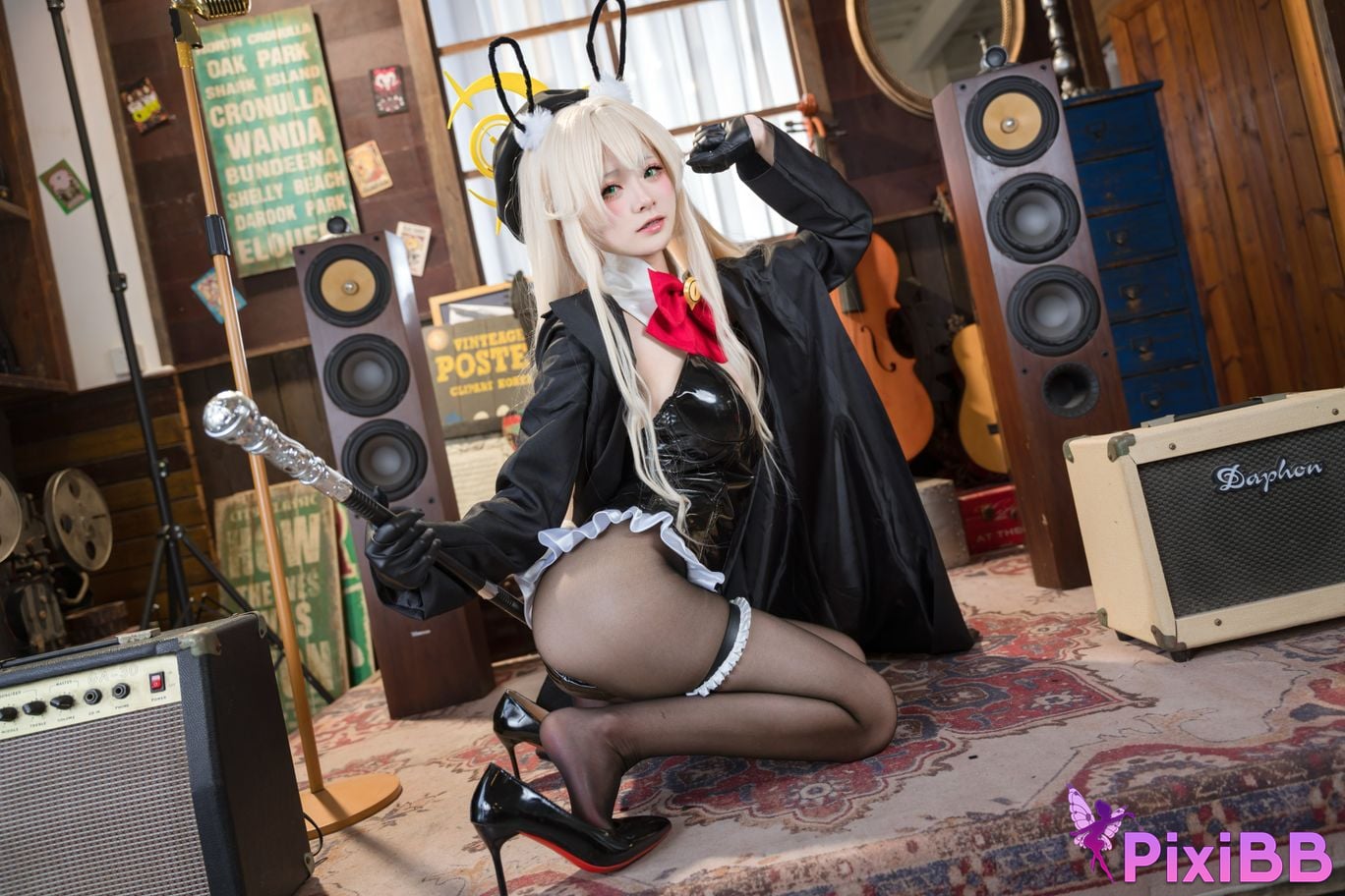 Cosplay Jiuqi Meow Smiling Bunny Girl PixiBB.COM 005