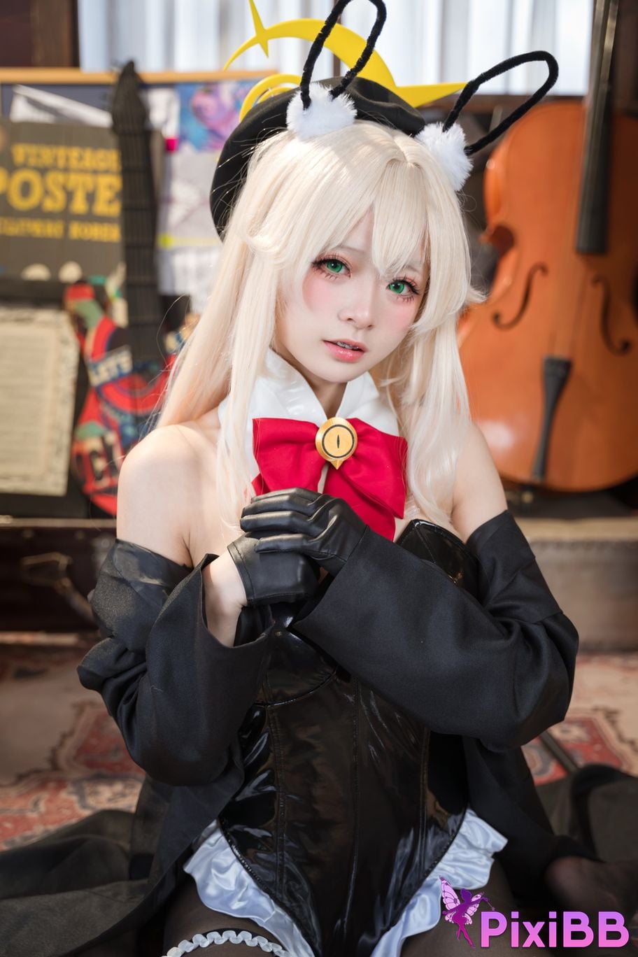 Cosplay Jiuqi Meow Smiling Bunny Girl PixiBB.COM 012
