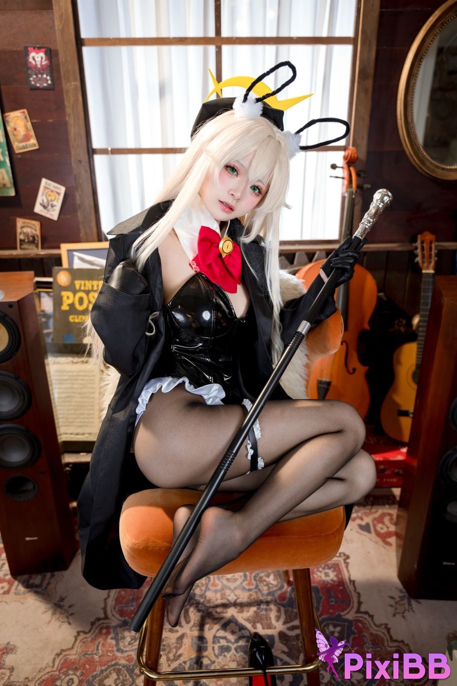 Cosplay Jiuqi Meow Smiling Bunny Girl PixiBB.COM 022