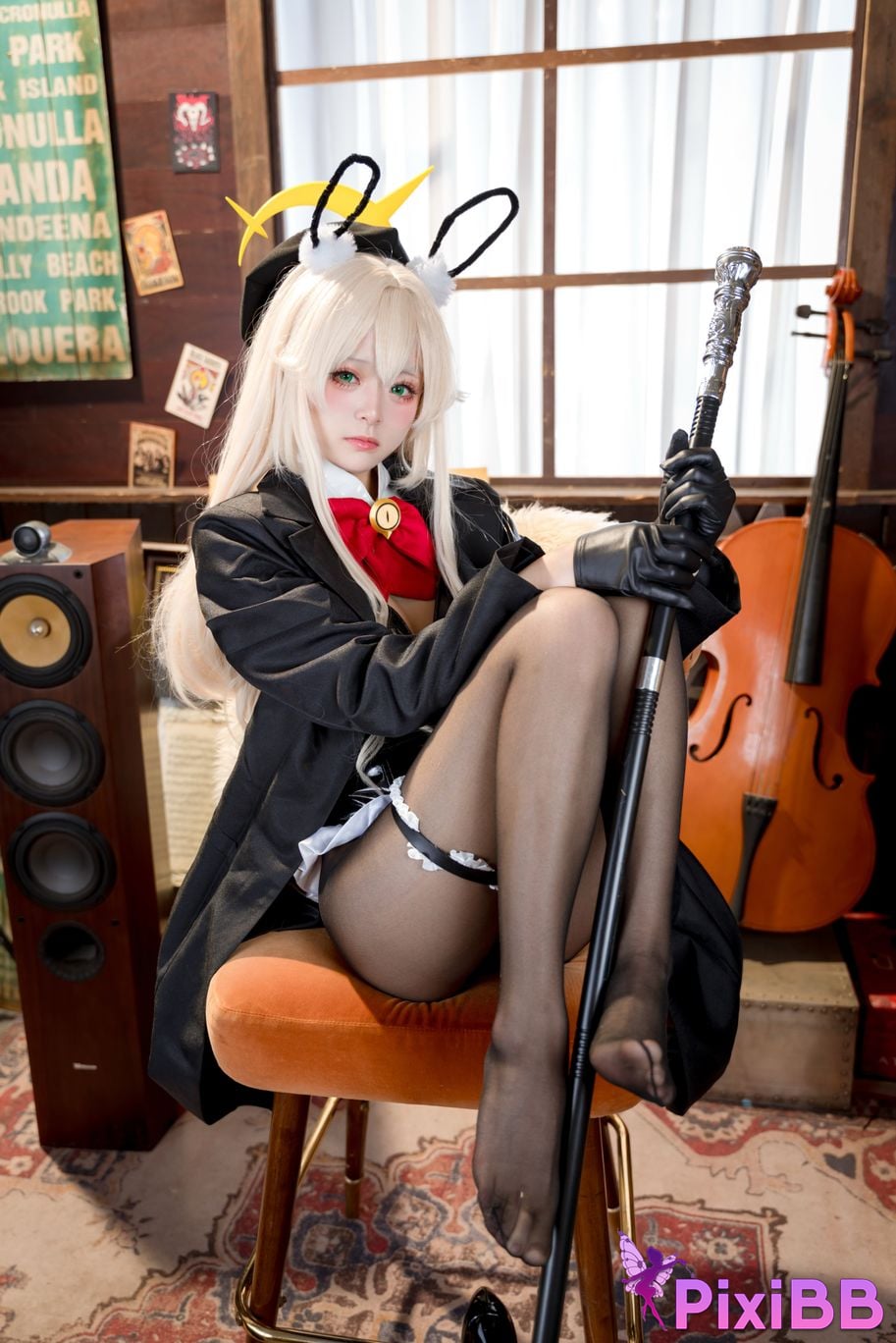 Cosplay Jiuqi Meow Smiling Bunny Girl PixiBB.COM 023