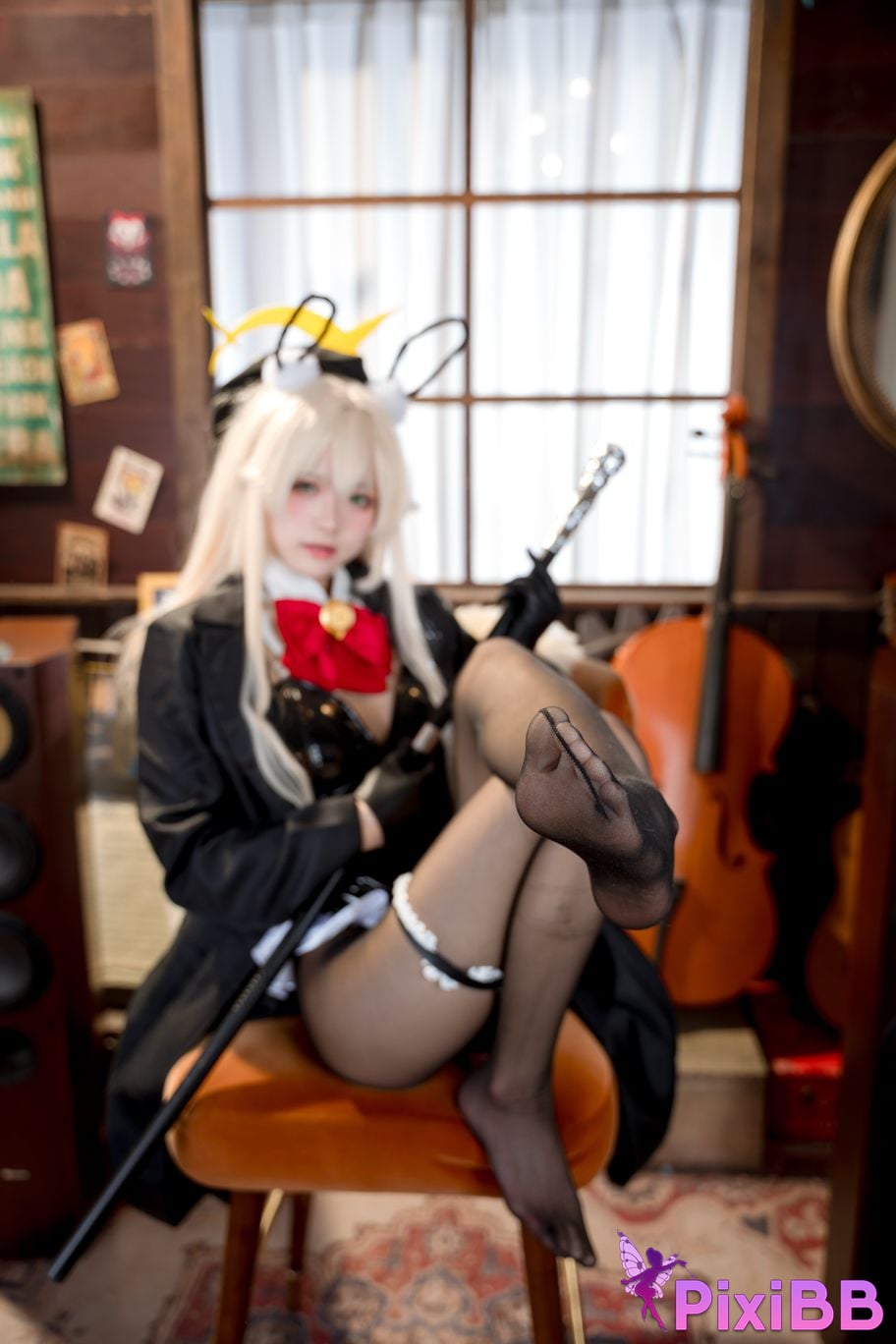 Cosplay Jiuqi Meow Smiling Bunny Girl PixiBB.COM 024