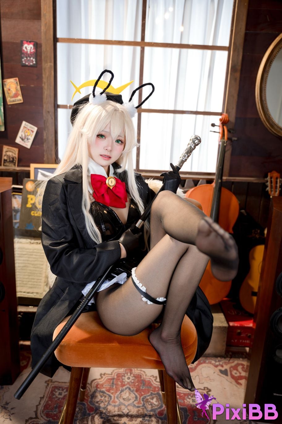 Cosplay Jiuqi Meow Smiling Bunny Girl PixiBB.COM 025