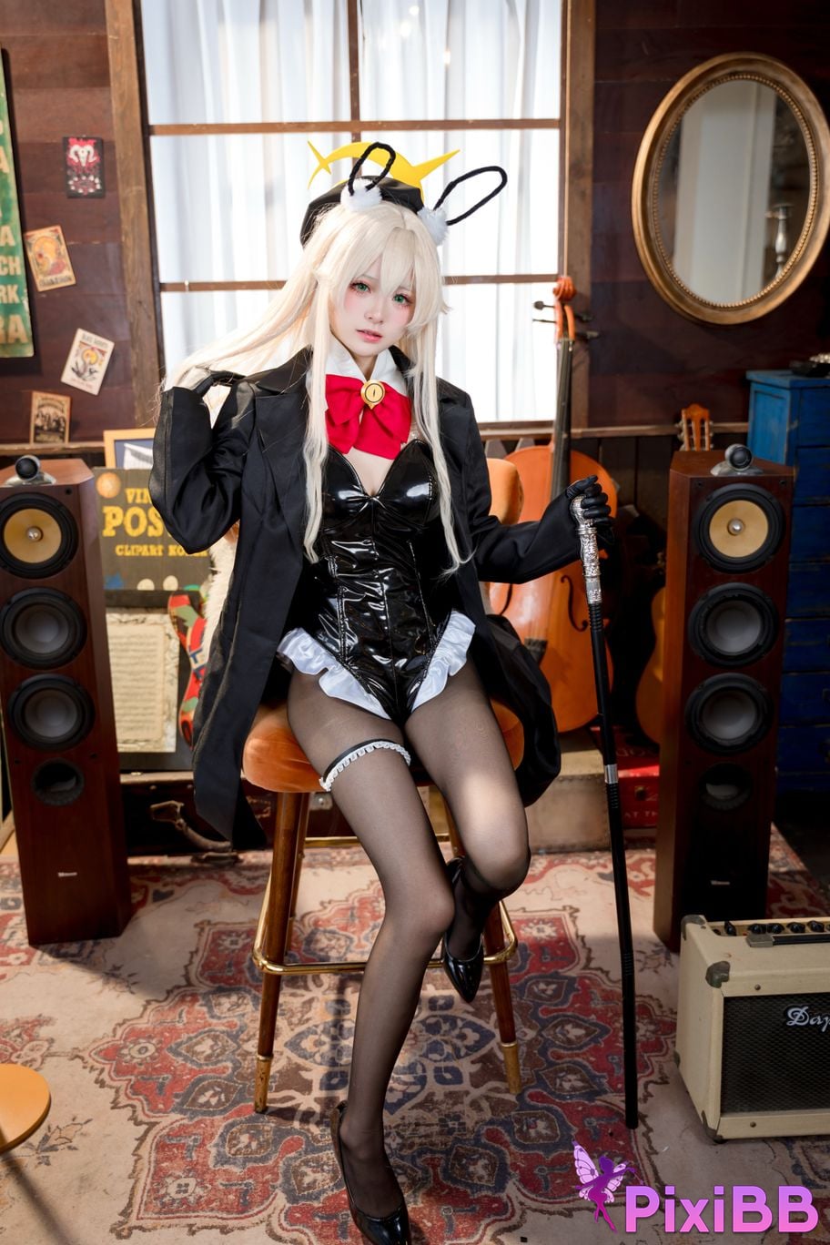 Cosplay Jiuqi Meow Smiling Bunny Girl PixiBB.COM 027