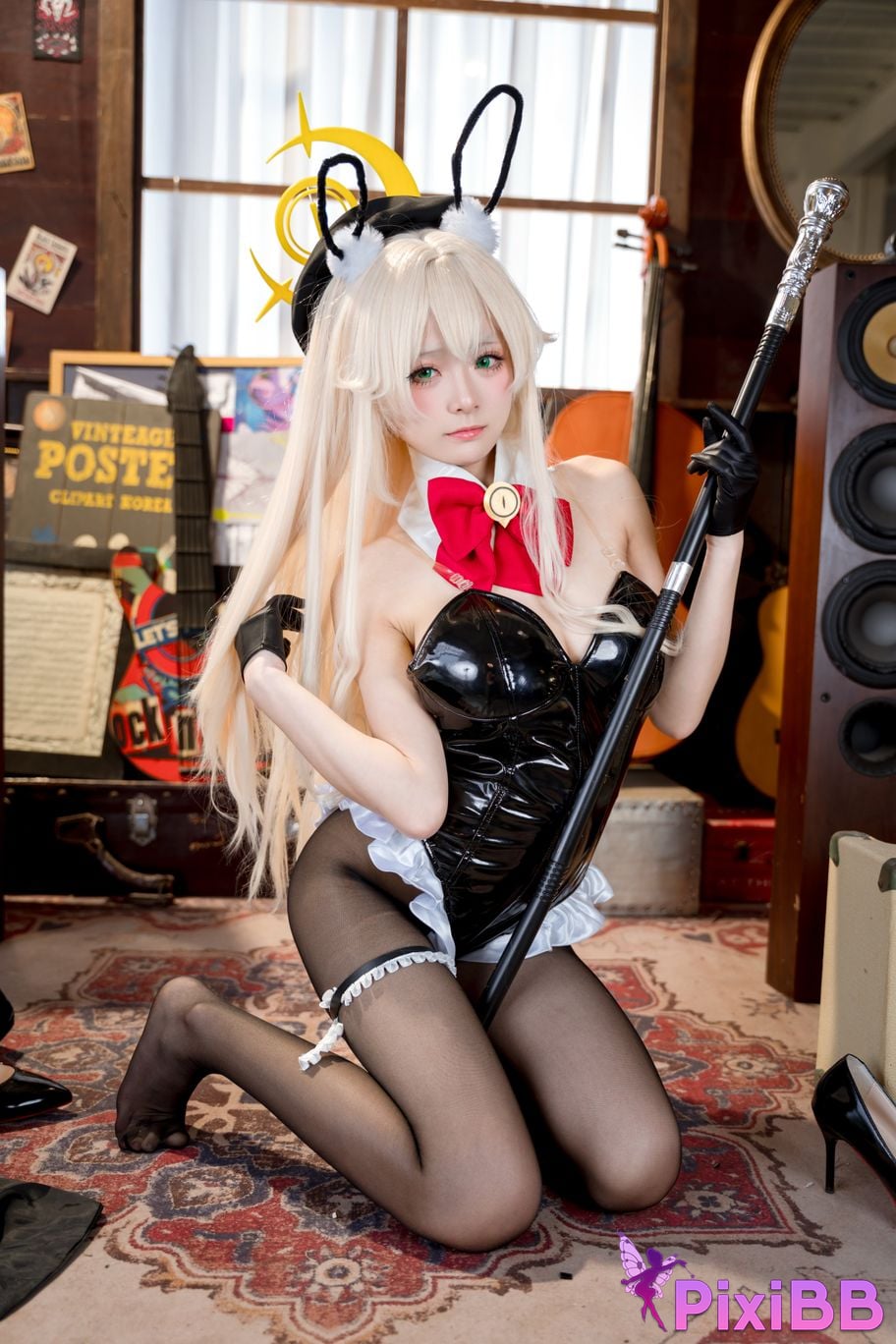 Cosplay Jiuqi Meow Smiling Bunny Girl PixiBB.COM 029