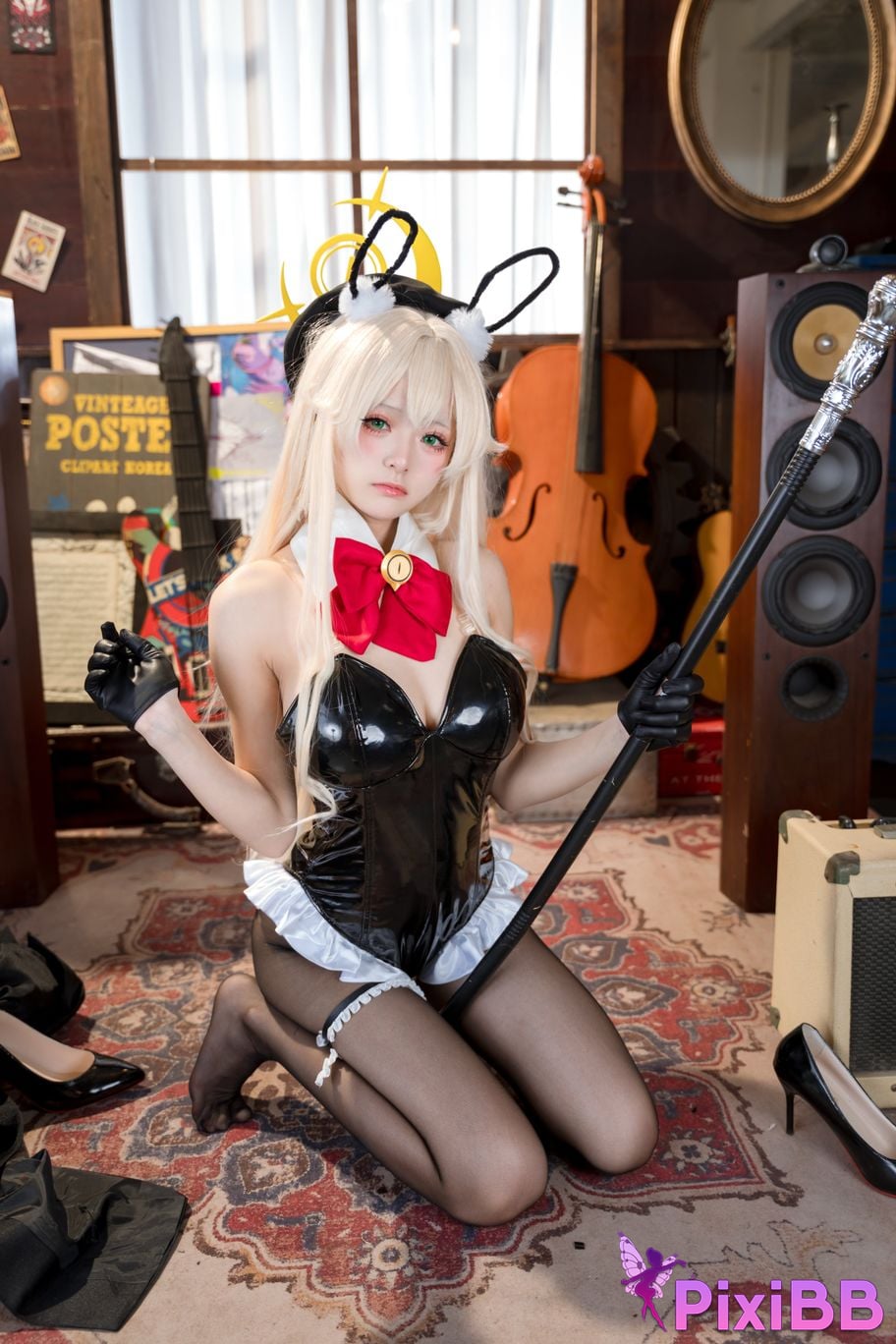 Cosplay Jiuqi Meow Smiling Bunny Girl PixiBB.COM 030