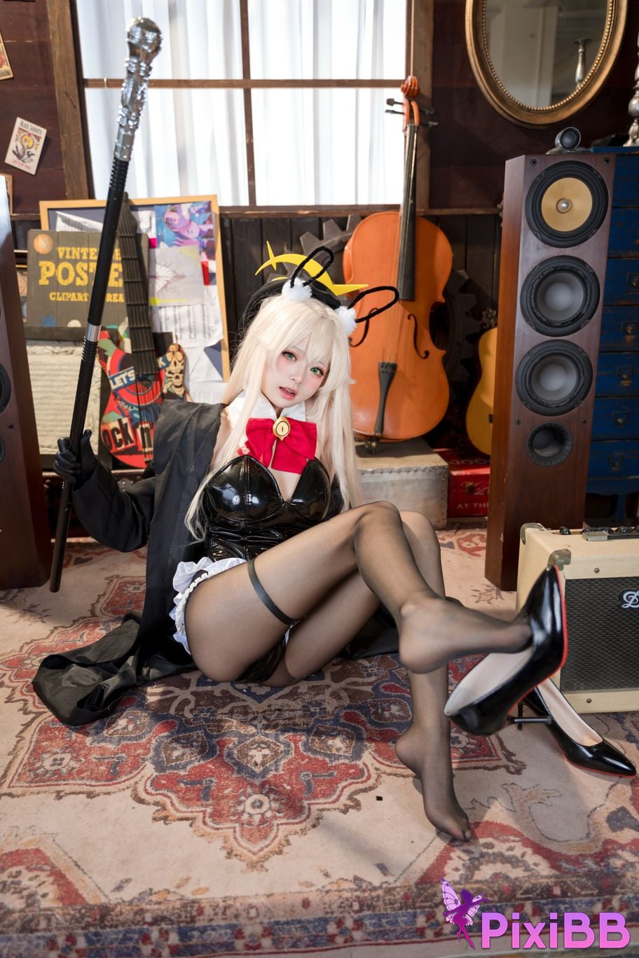 Cosplay Jiuqi Meow Smiling Bunny Girl PixiBB.COM 035