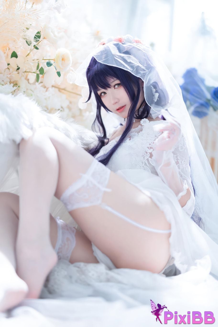 Cosplayer Sakura chan w azur lane Azuma Bride PixiBB.COM 009