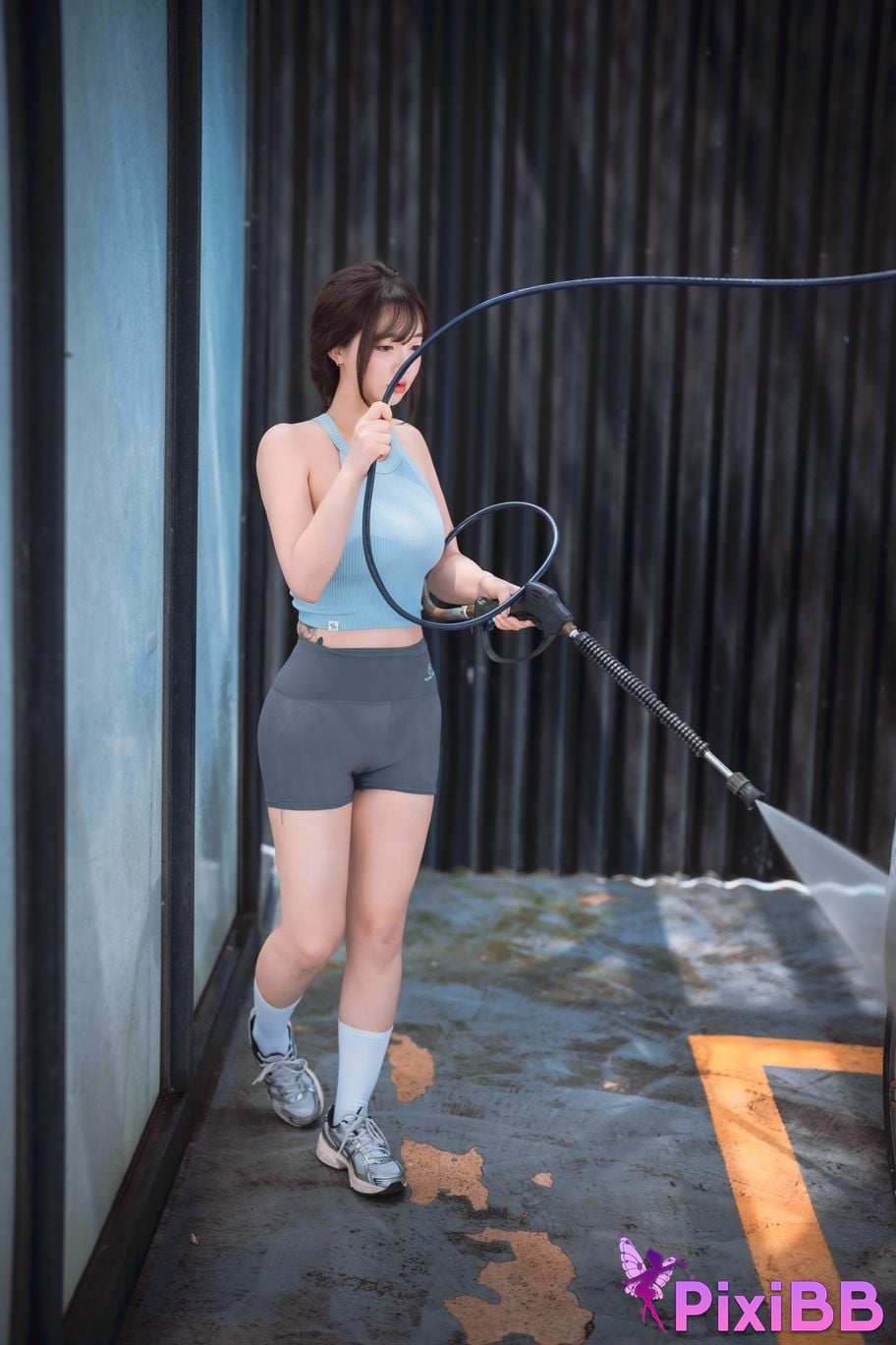 DJAWA Photo Son Ye Eun eun Wash My Car PixiBB.COM 001