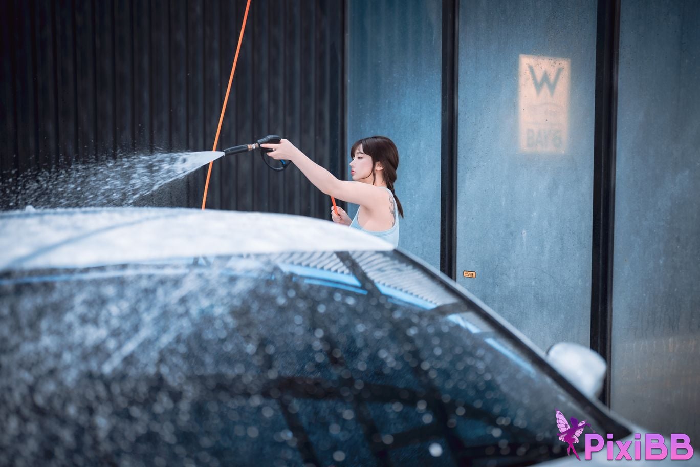 DJAWA Photo Son Ye Eun eun Wash My Car PixiBB.COM 002