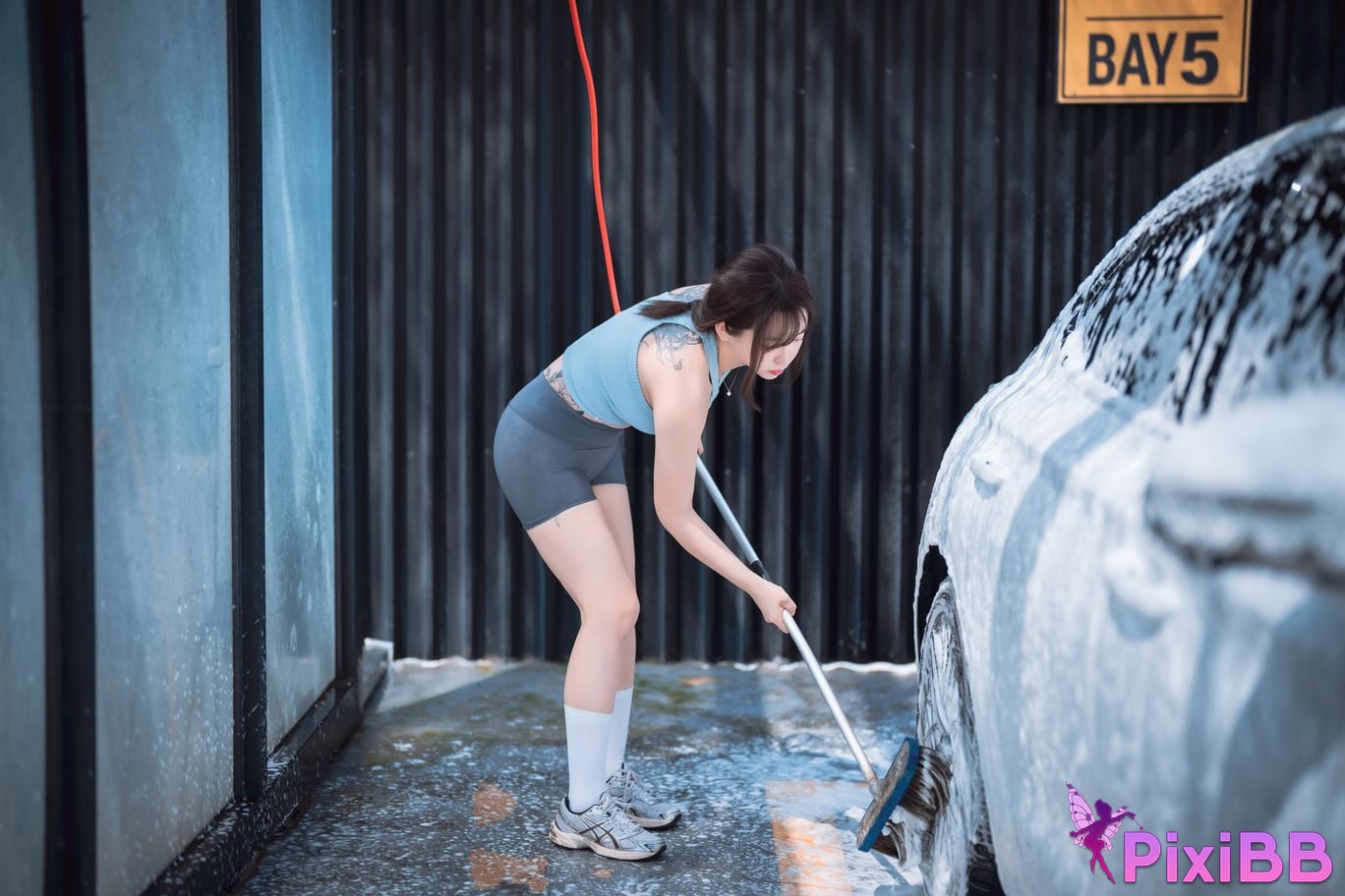 DJAWA Photo Son Ye Eun eun Wash My Car PixiBB.COM 068
