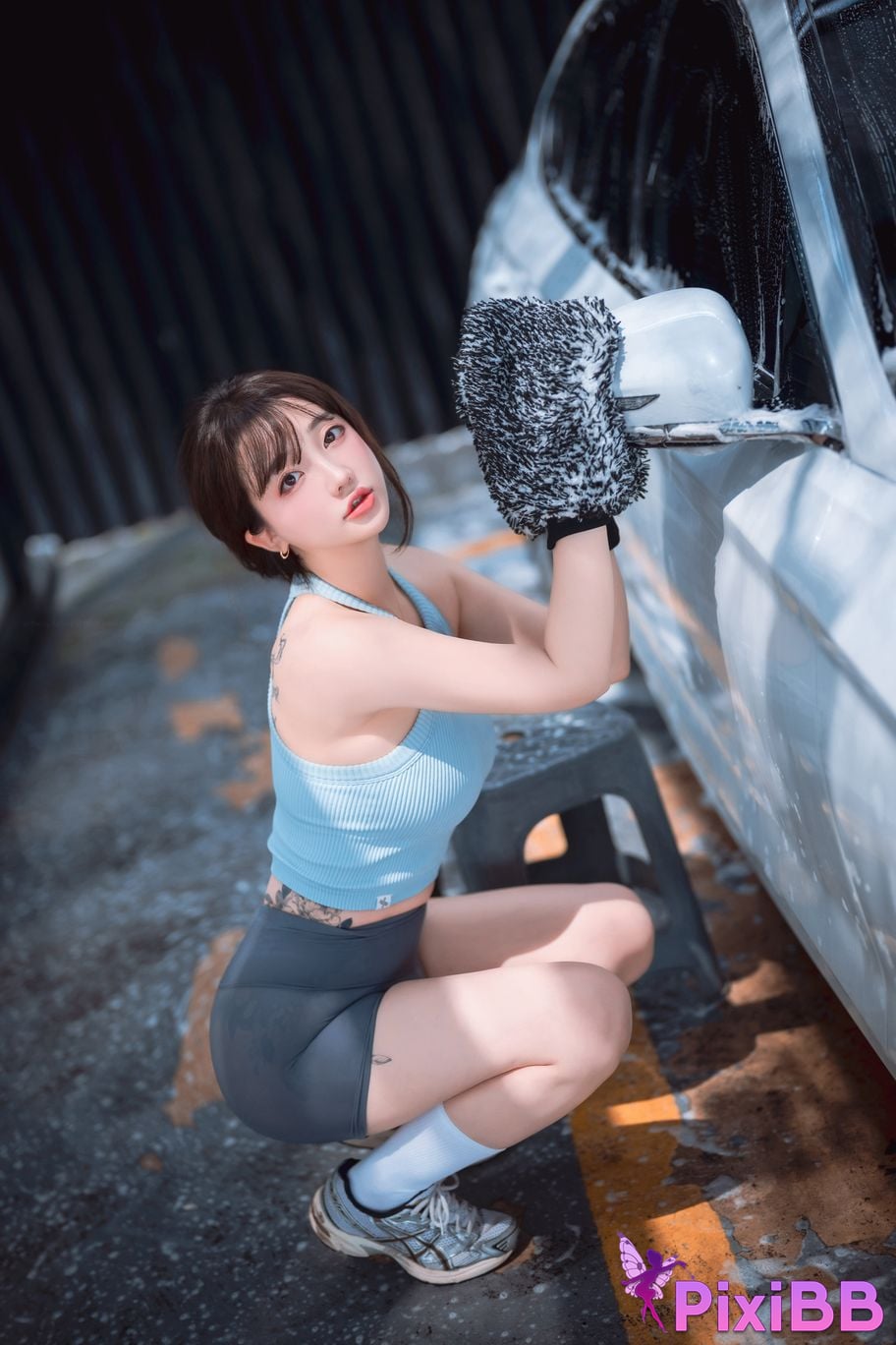 DJAWA Photo Son Ye Eun eun Wash My Car PixiBB.COM 089