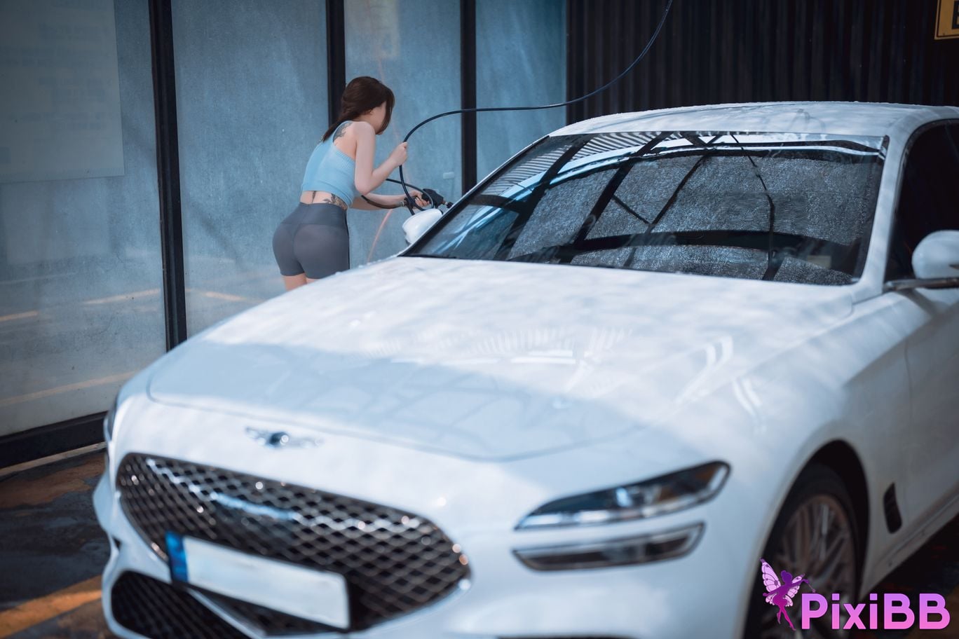 DJAWA Photo Son Ye Eun eun Wash My Car PixiBB.COM 094