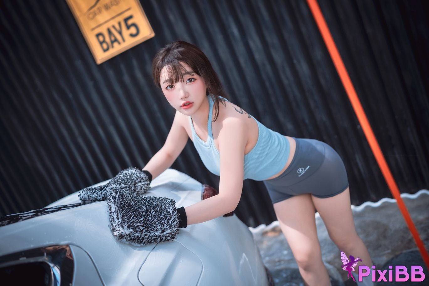 DJAWA Photo Son Ye Eun eun Wash My Car PixiBB.COM 100