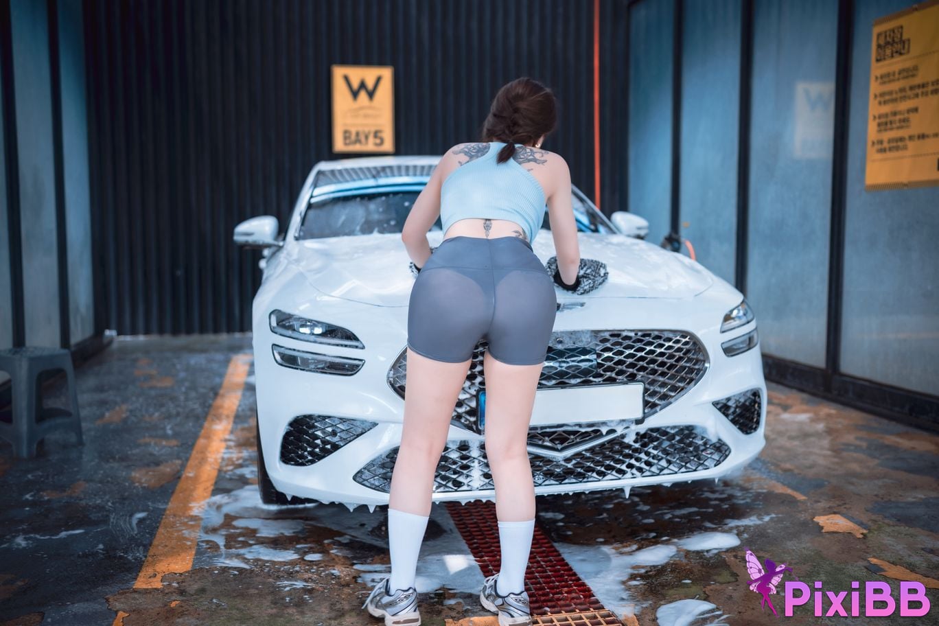 DJAWA Photo Son Ye Eun eun Wash My Car PixiBB.COM 109