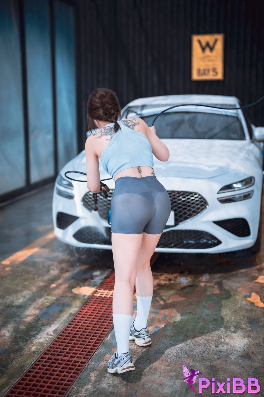 DJAWA Photo Son Ye Eun eun Wash My Car PixiBB.COM 116