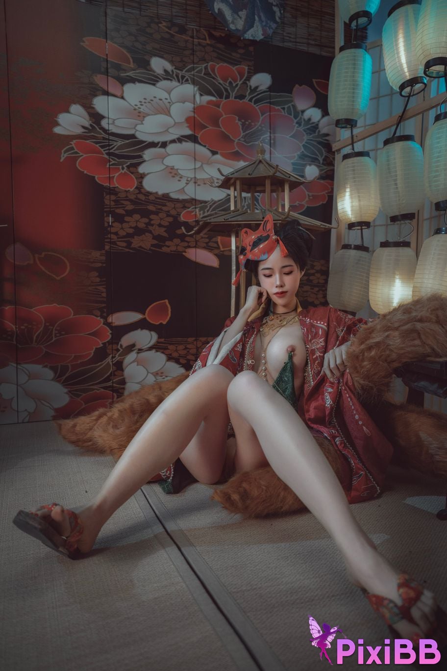 Cosplayer Titanium alloy TiTi Qingqiu Red Fox PixiBB.COM 020