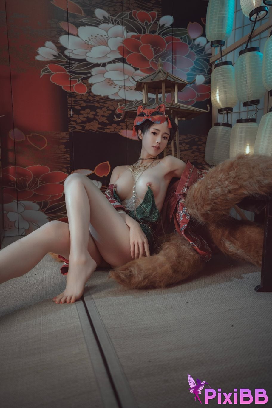 Cosplayer Titanium alloy TiTi Qingqiu Red Fox PixiBB.COM 028