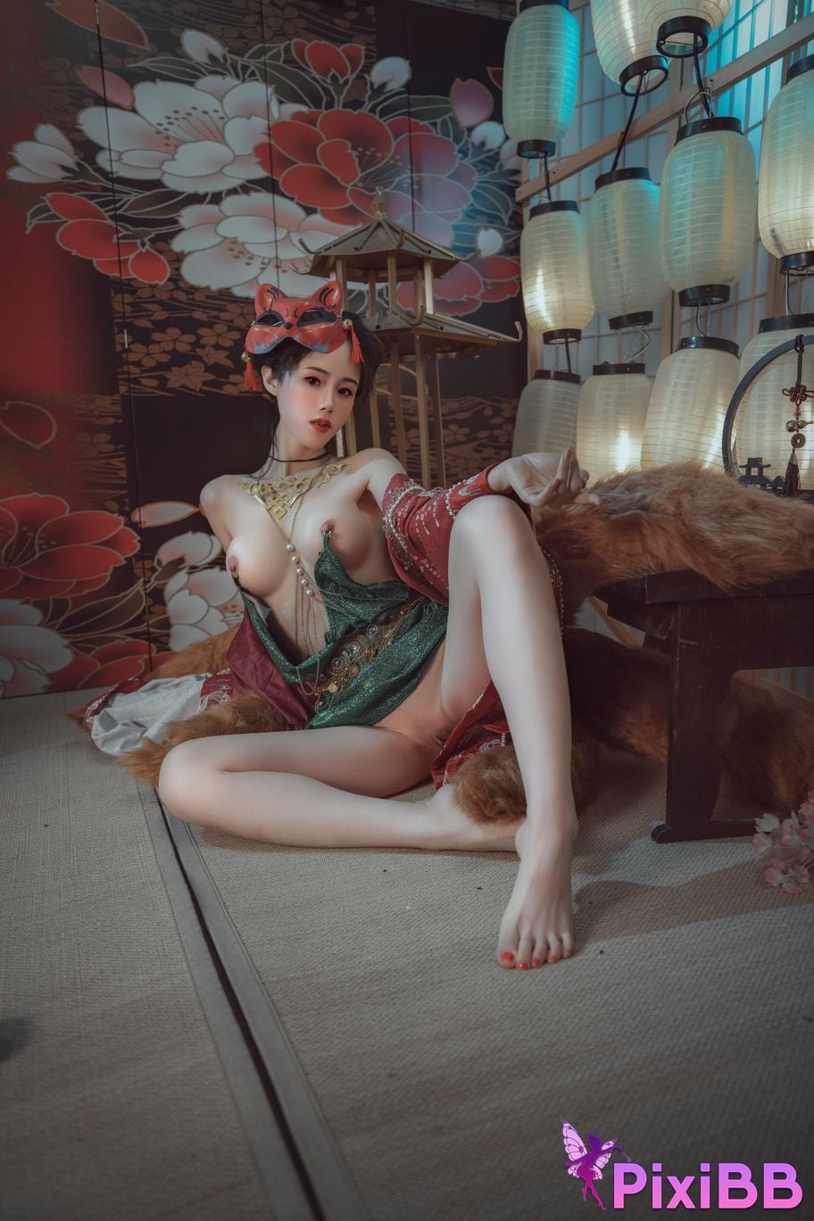 Cosplayer Titanium alloy TiTi Qingqiu Red Fox PixiBB.COM 037