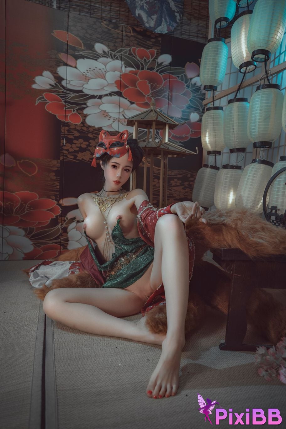 Cosplayer Titanium alloy TiTi Qingqiu Red Fox PixiBB.COM 038