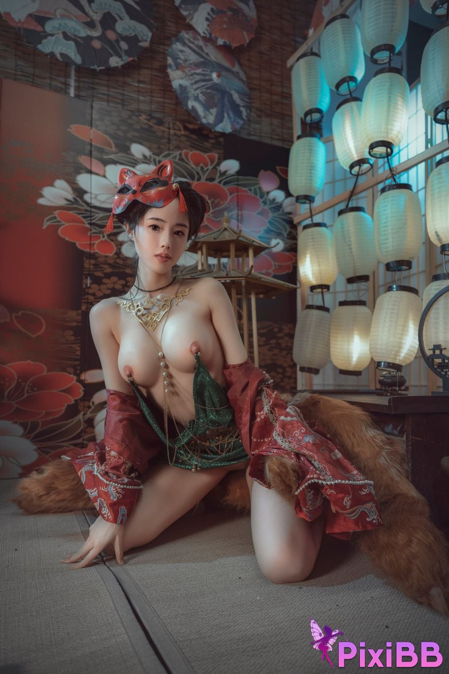 Cosplayer Titanium alloy TiTi Qingqiu Red Fox PixiBB.COM 039